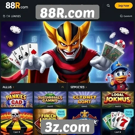 Análise da diversidade de jogos em 88R.com